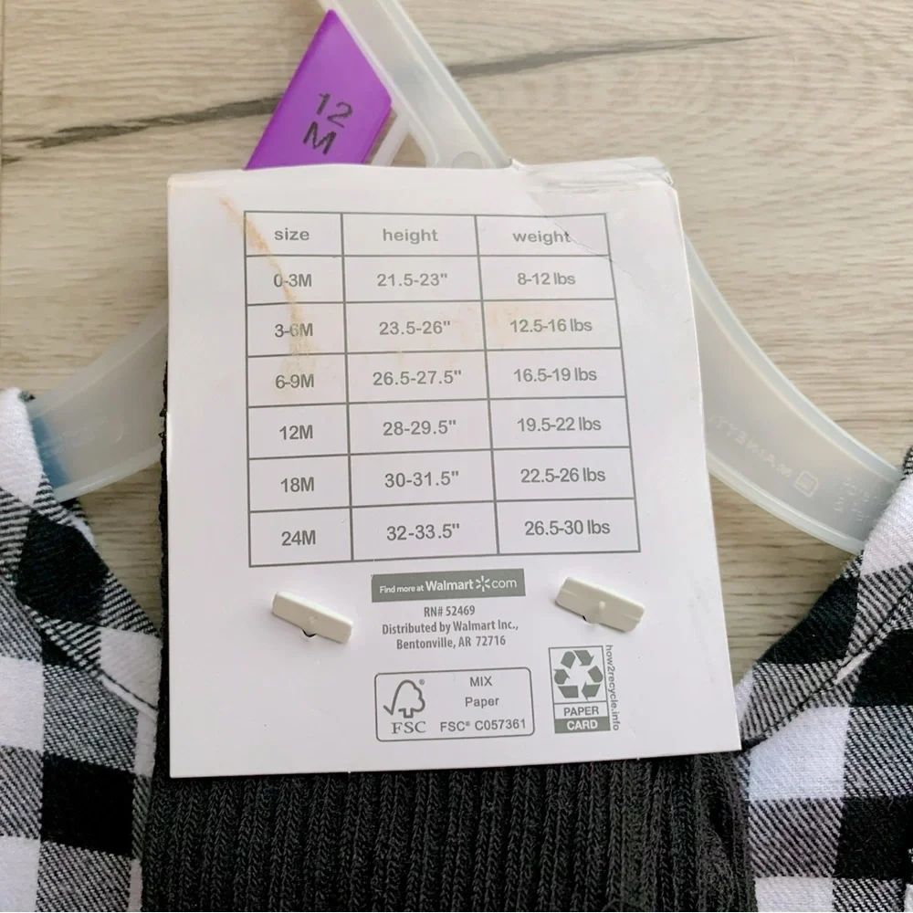 4/$25 | NWT | Buffalo Check Gingham Dress | Multiple Sizes | Wonder Nation - Picture 6 of 6